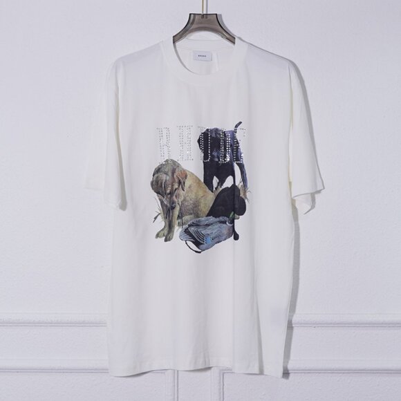 Rhude Tops - Rhude Animal Theme Short-Sleeve T-Shirt